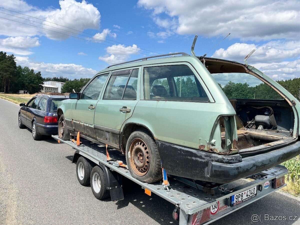 Mercedes w124 Combi 2.5D díly. - 4