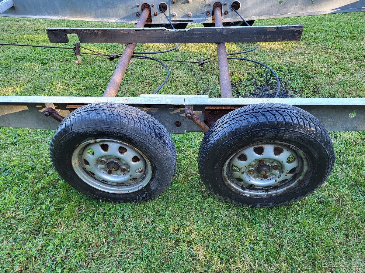 Podvozek pro stacionární Tiny House/karavan - 4