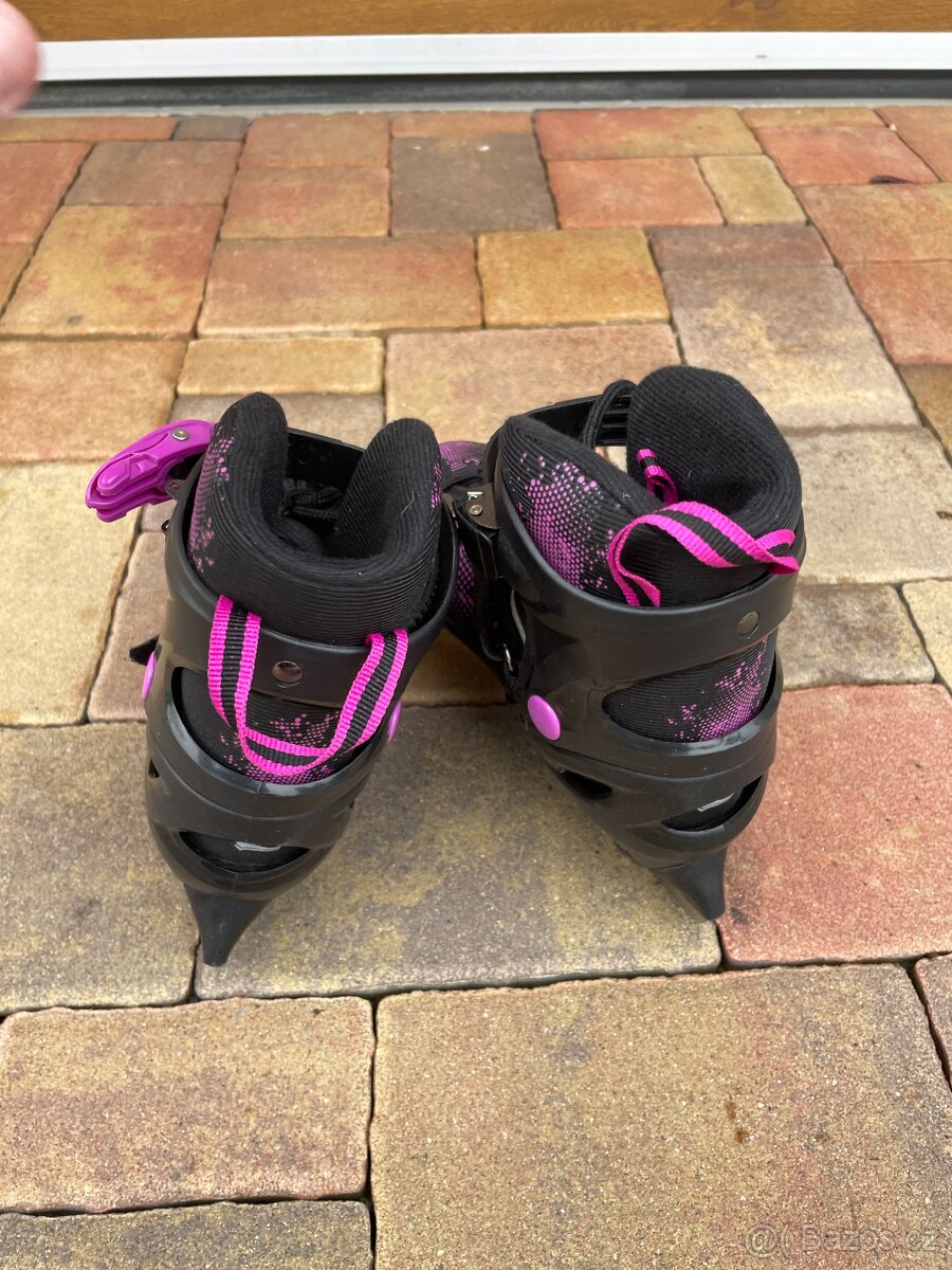 Dětské zimní brusle velikost 32-36 - 4