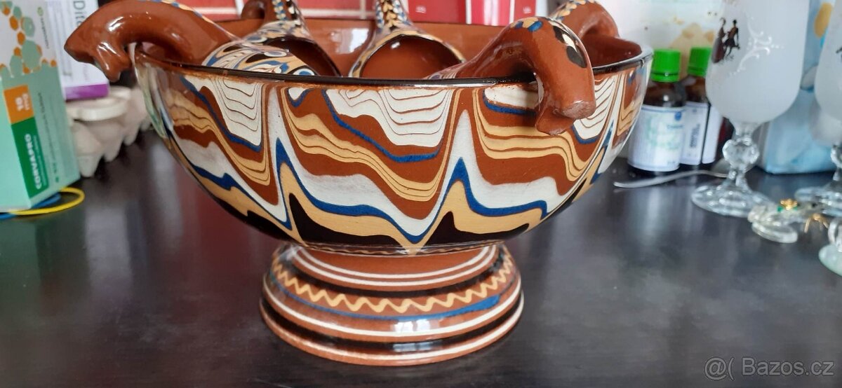 Souprava na nápoj boule - punč - 4