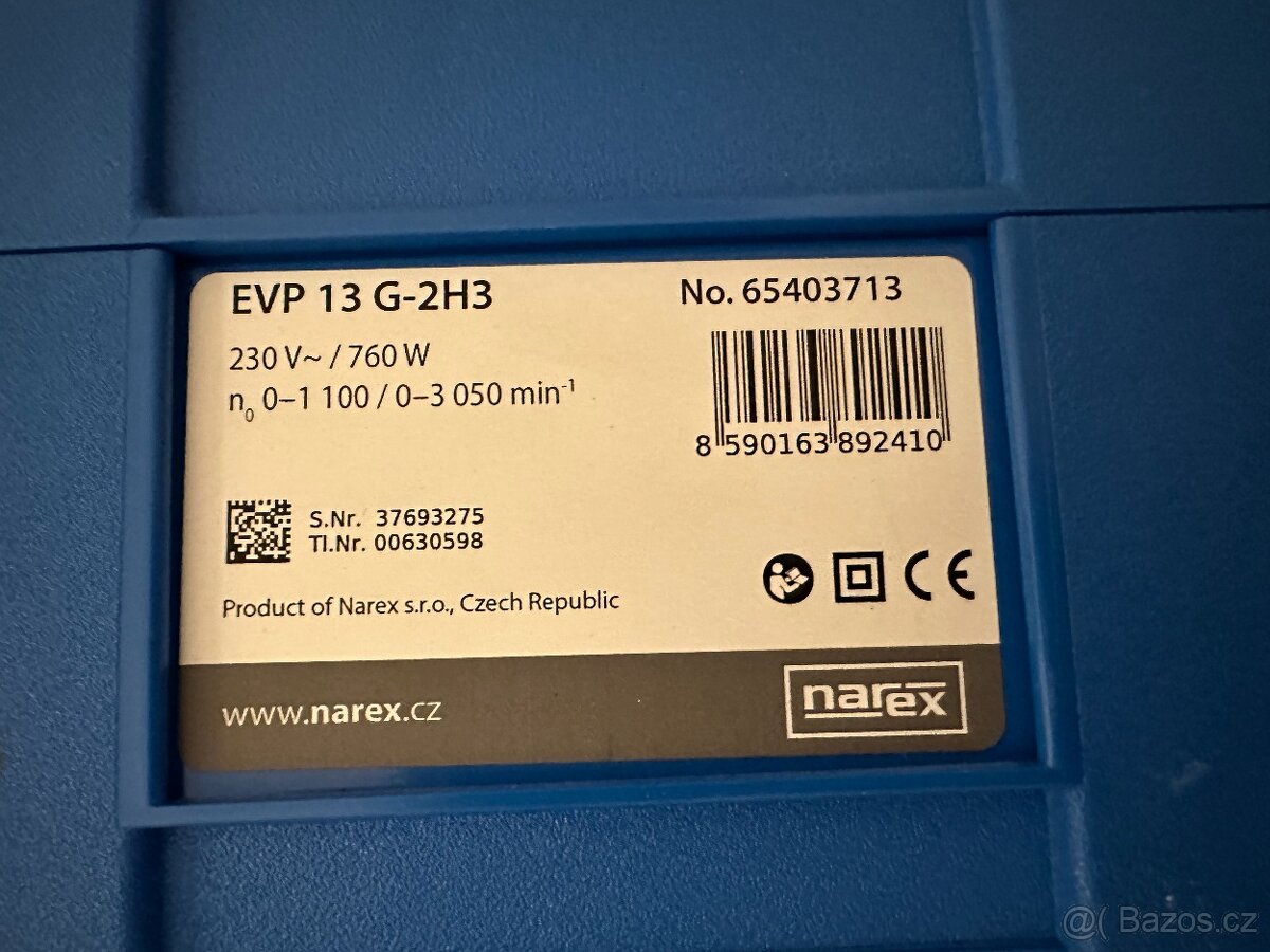 Vrtačka příklepová EVP 13 G-2H3 - 4