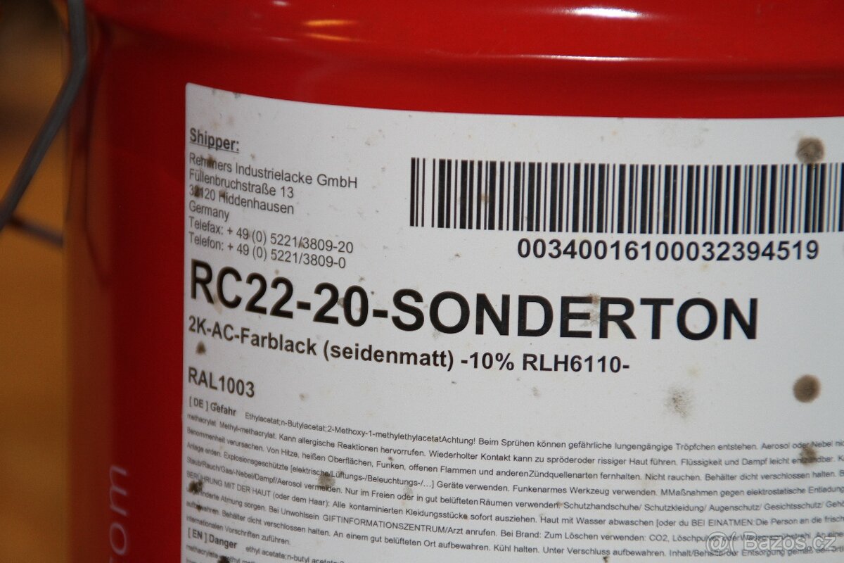 Prodám venkovní lak REMMERS na rozpouštědlové bázi,exterier - 4