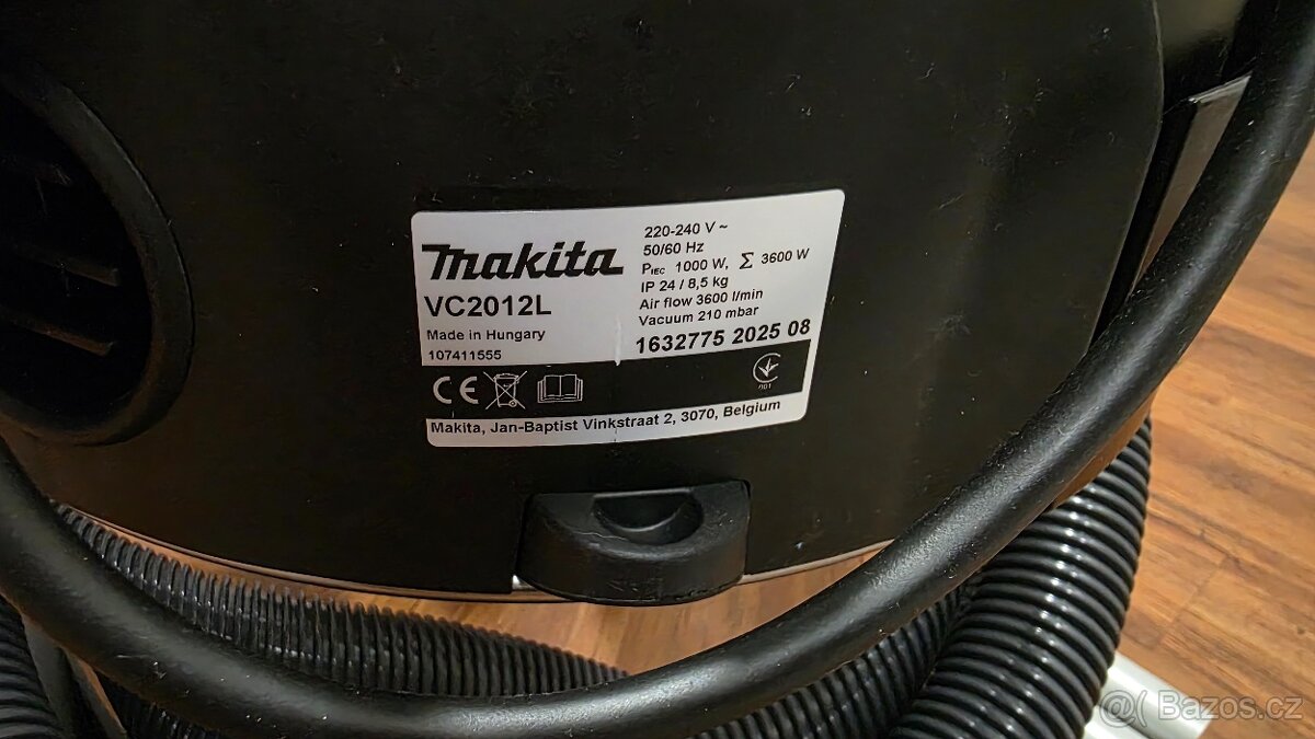 Makita vysavač VC2012L - 4