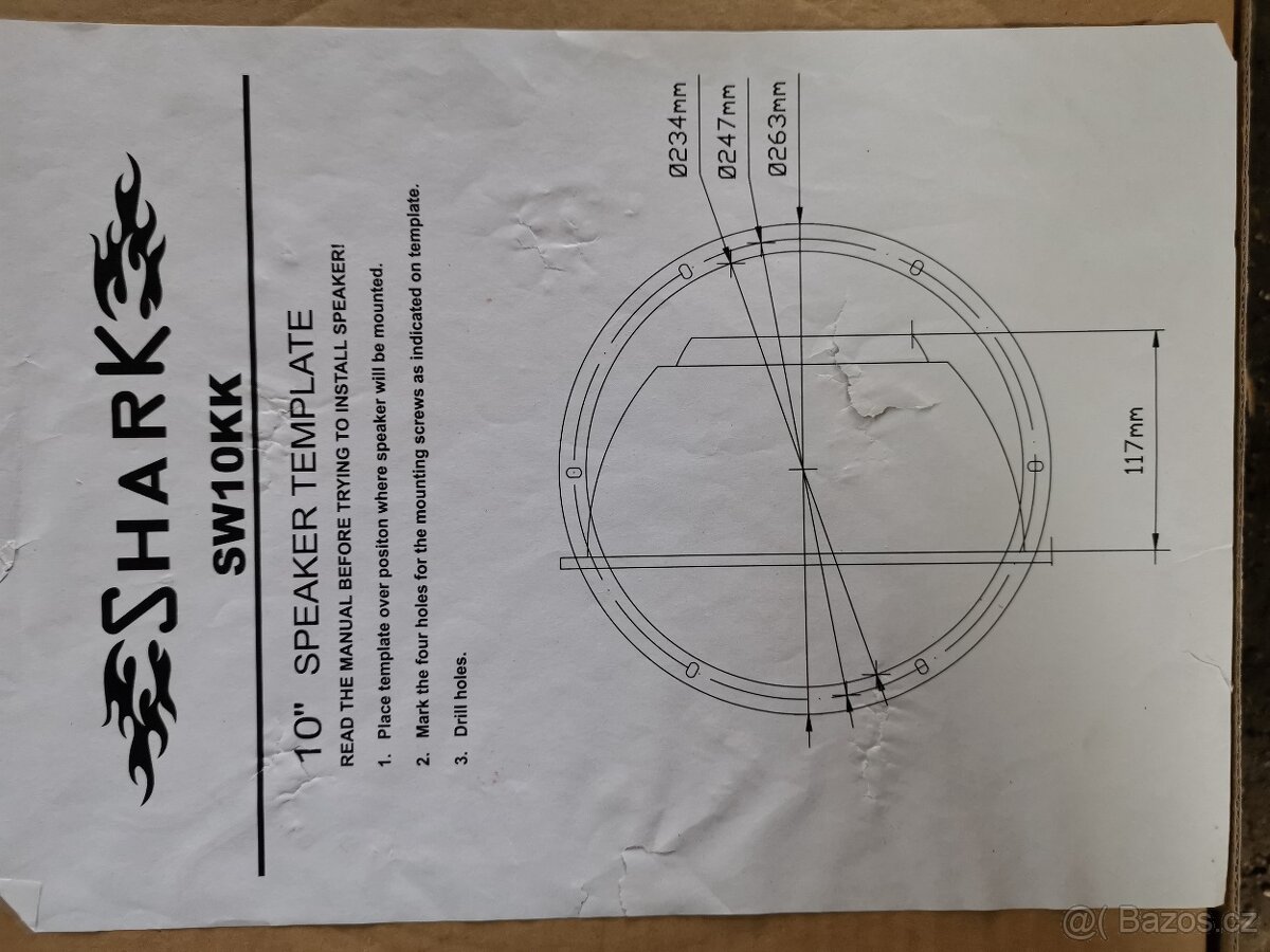 Prodám hudbu do auta, 2 subwofer + zesilovač - 4