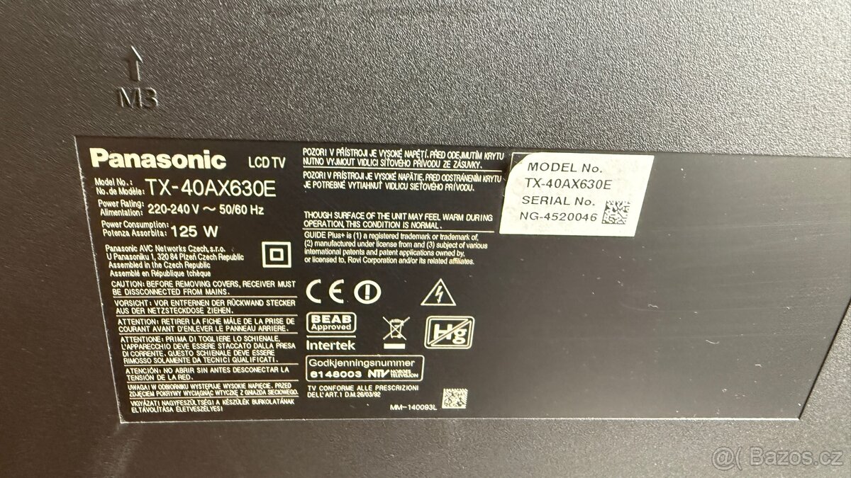 Tv Panasonic, LCD TV, TX-40AX630E - 4