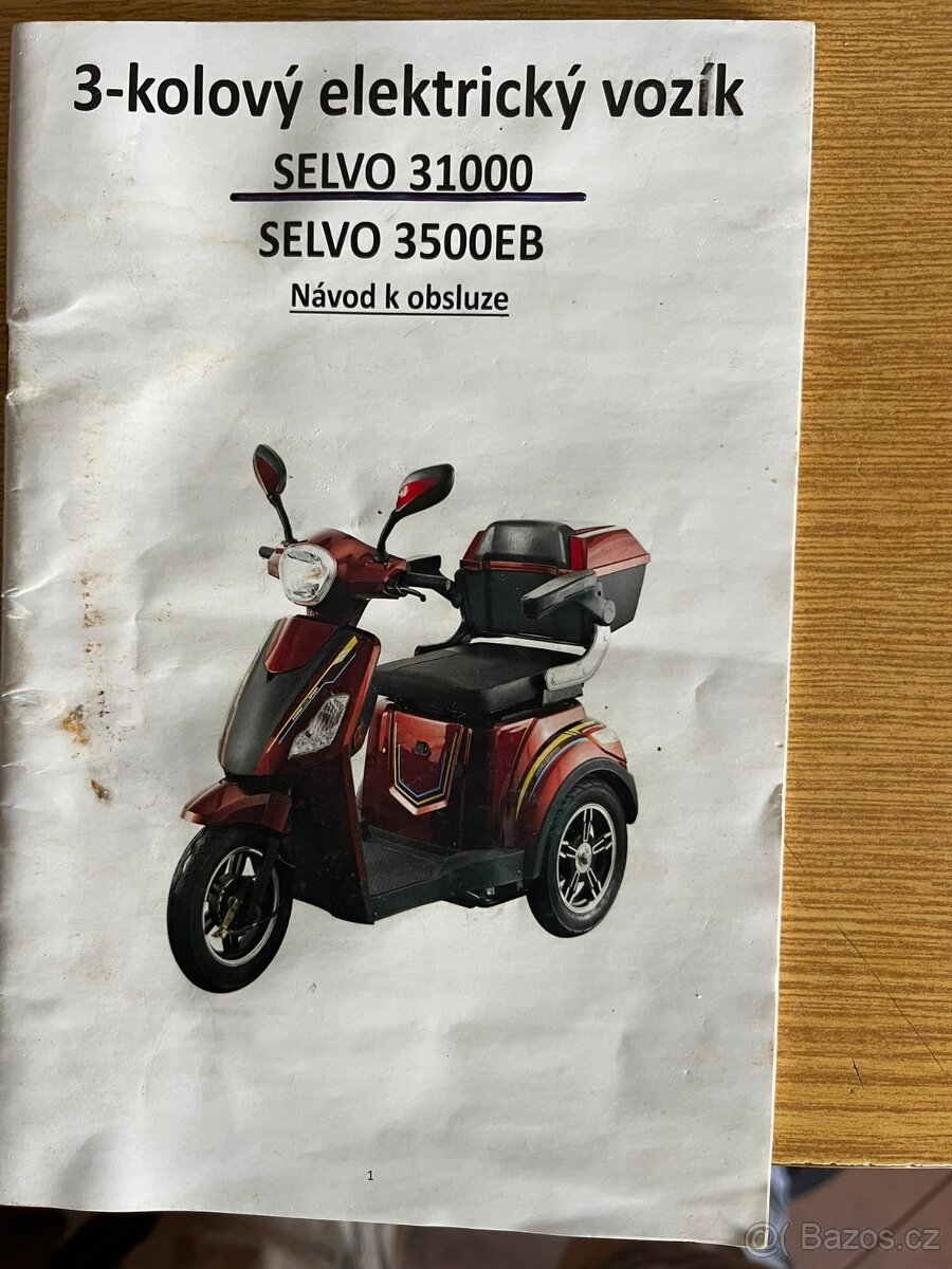 Elektrická tříkolka Selvo 31000 - 4