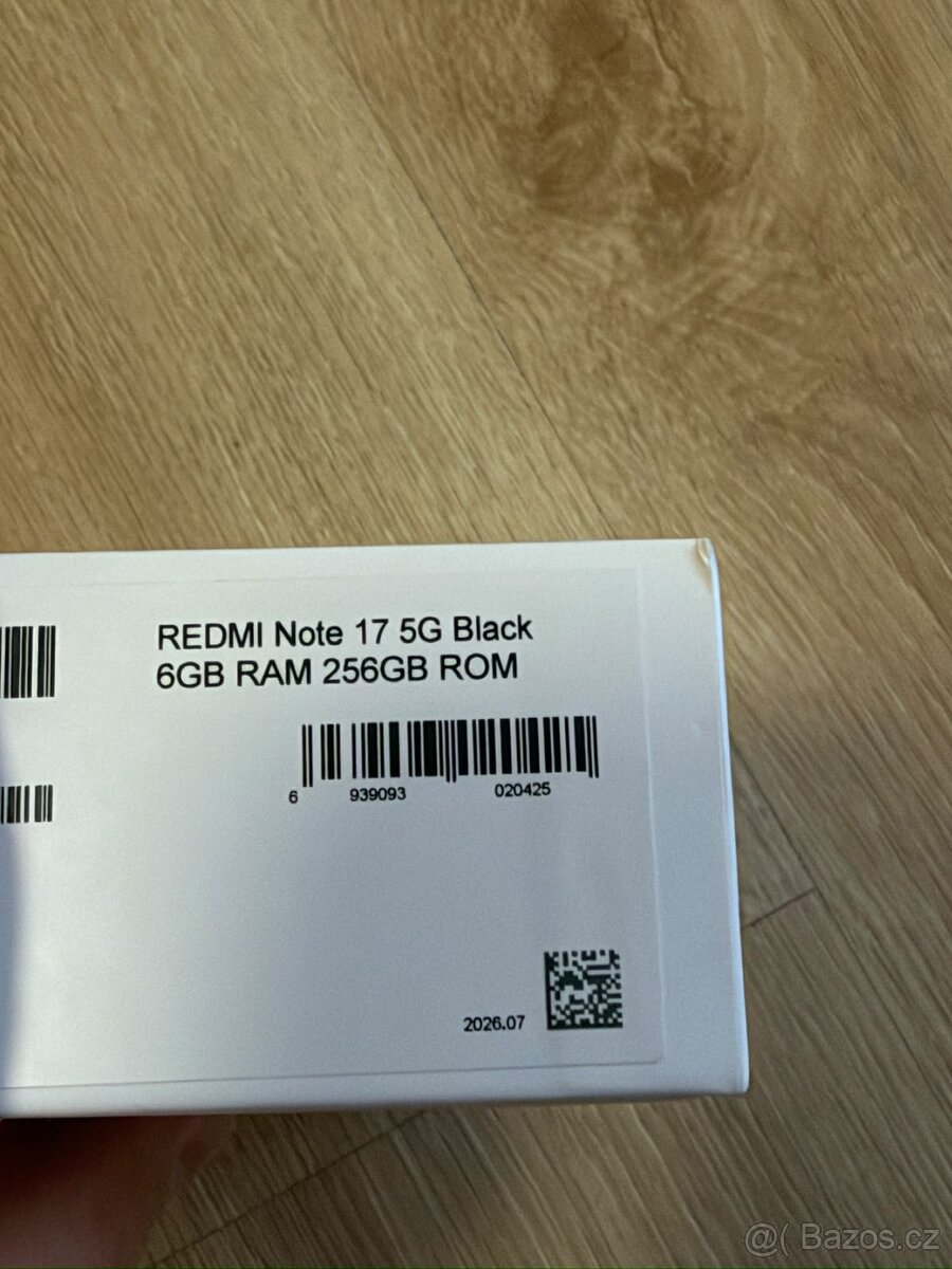 Xiaomi Redmi Note 17 5G 256 GB Černá NOVÝ - 4