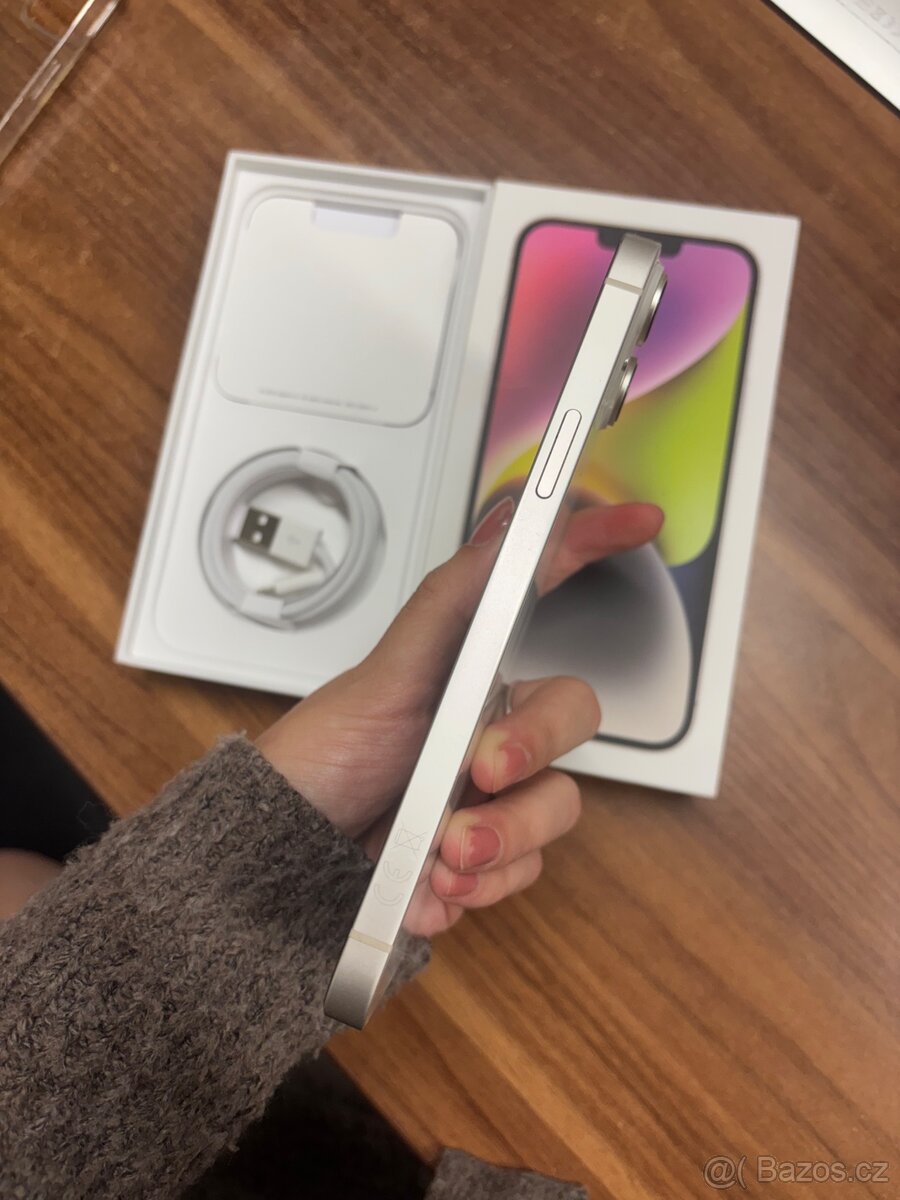 IPhone 14 Plus, white, 128gb, baterie 100% - 4