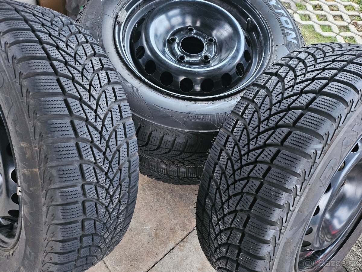 prodám nové zimní pneu s disky koplet nejetý - 4