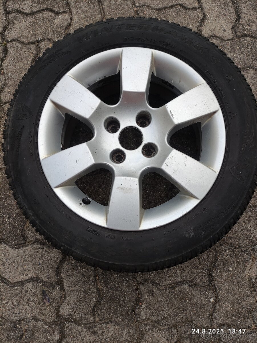 Prodám Al disky i pneu na Peugeot 5008 - 4