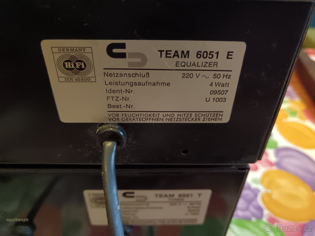 Schneider TEAM,zesilovač,Tuner,equalizér - 4