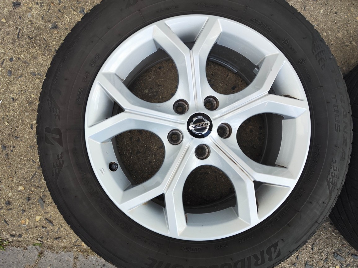 17"letní alu sada 5x114 origo Nissan Juke 2 Qashqai X-Trail - 4