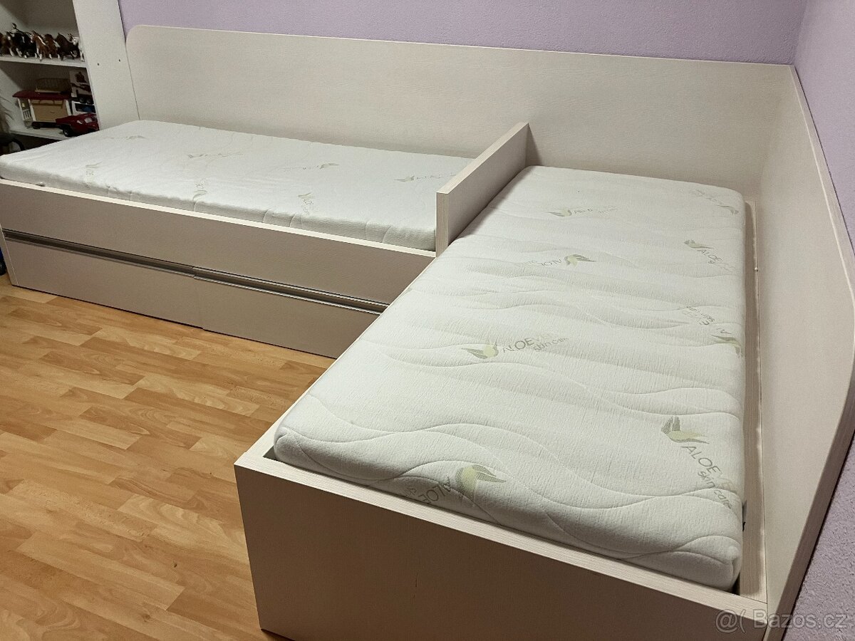 Rohová dvojpostel - 4