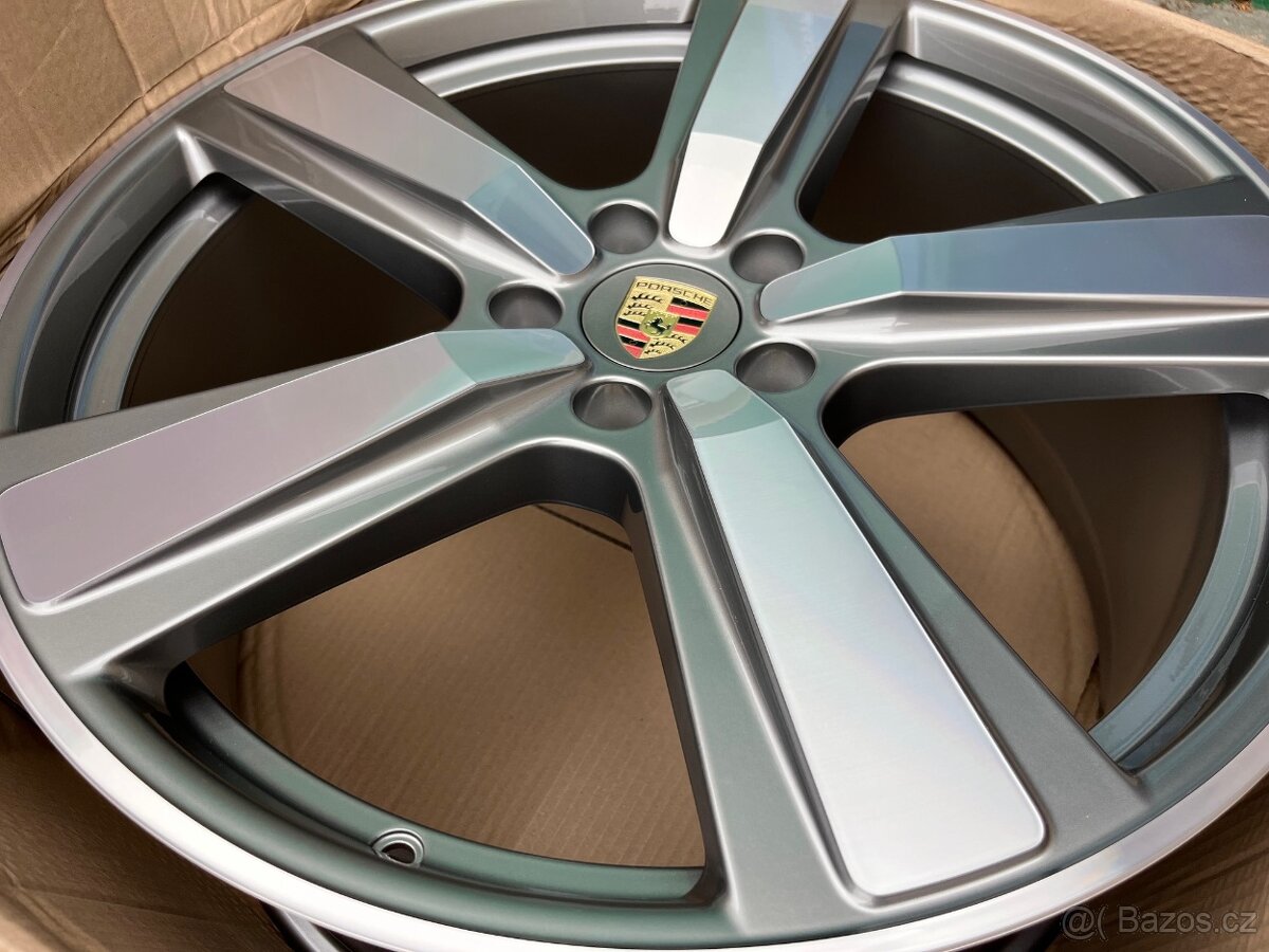 PORSCHE CAYENNE, alu kola 22" nové, originál Porsche - 4