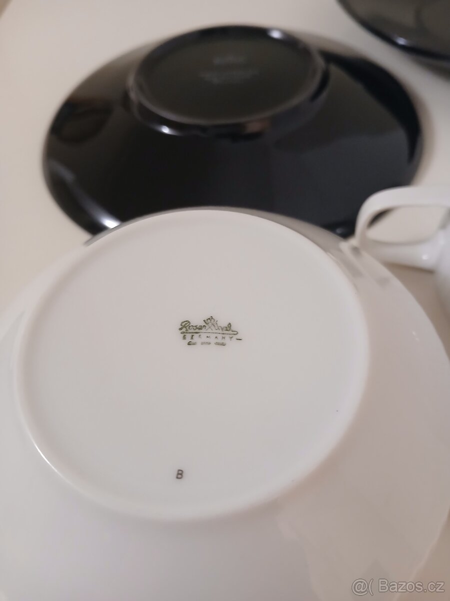 Sada 2 šálků a podšálku Rosenthal nové - 4