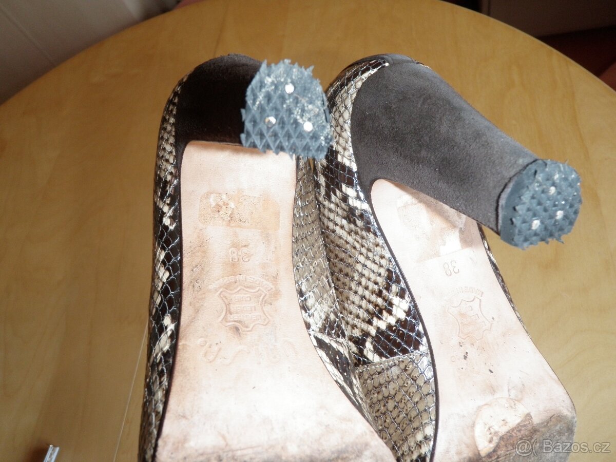 kožené lodičky zn. Unisa - vel. 38 - 4