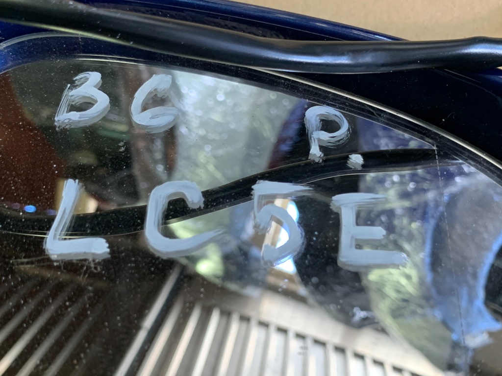 VW PASSAT B6 - 3C - 2005-2010 - zrcátko PP - LC5E - 4