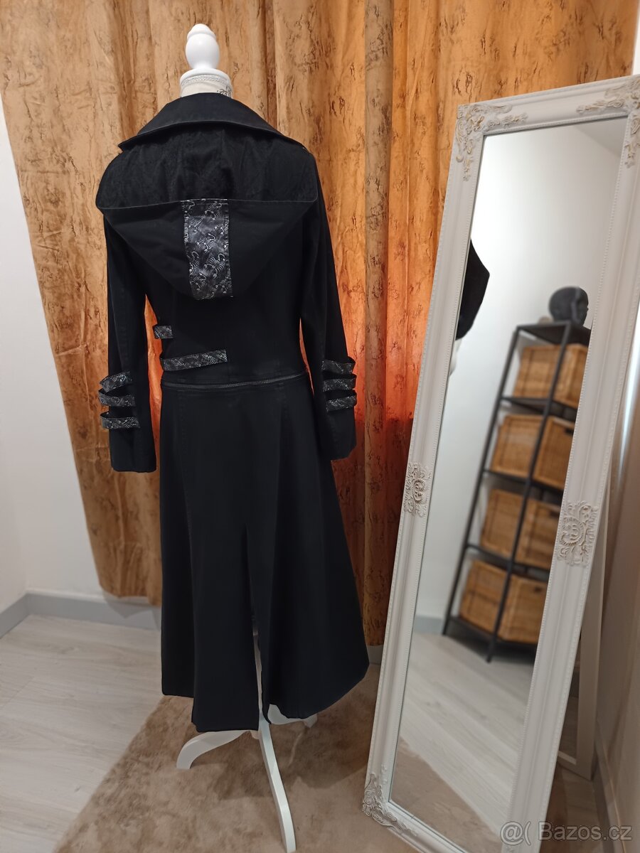 Dámský kabát Zn. Punk Rave XL - 4