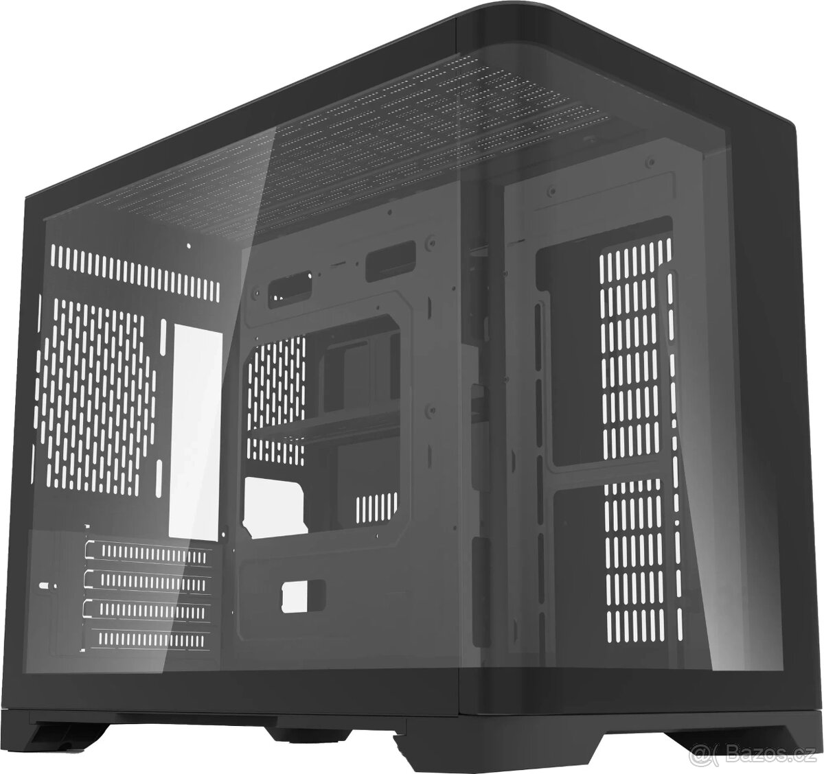 Ultratiché herní pc AMD X3D, RTX 5070 water cooled - 4
