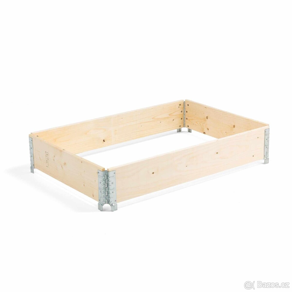 Vyvýšené záhony – paletové ohrádky - 4