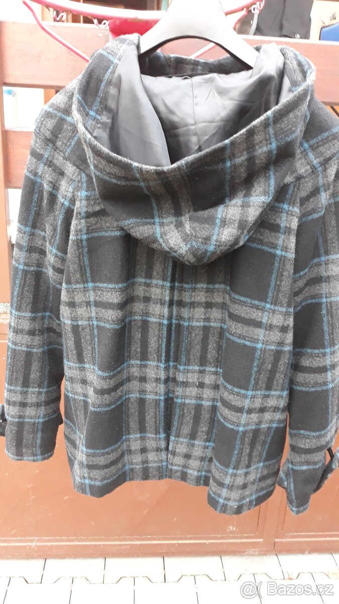 Dámský károvaný kabát Timeout vel. M - 4