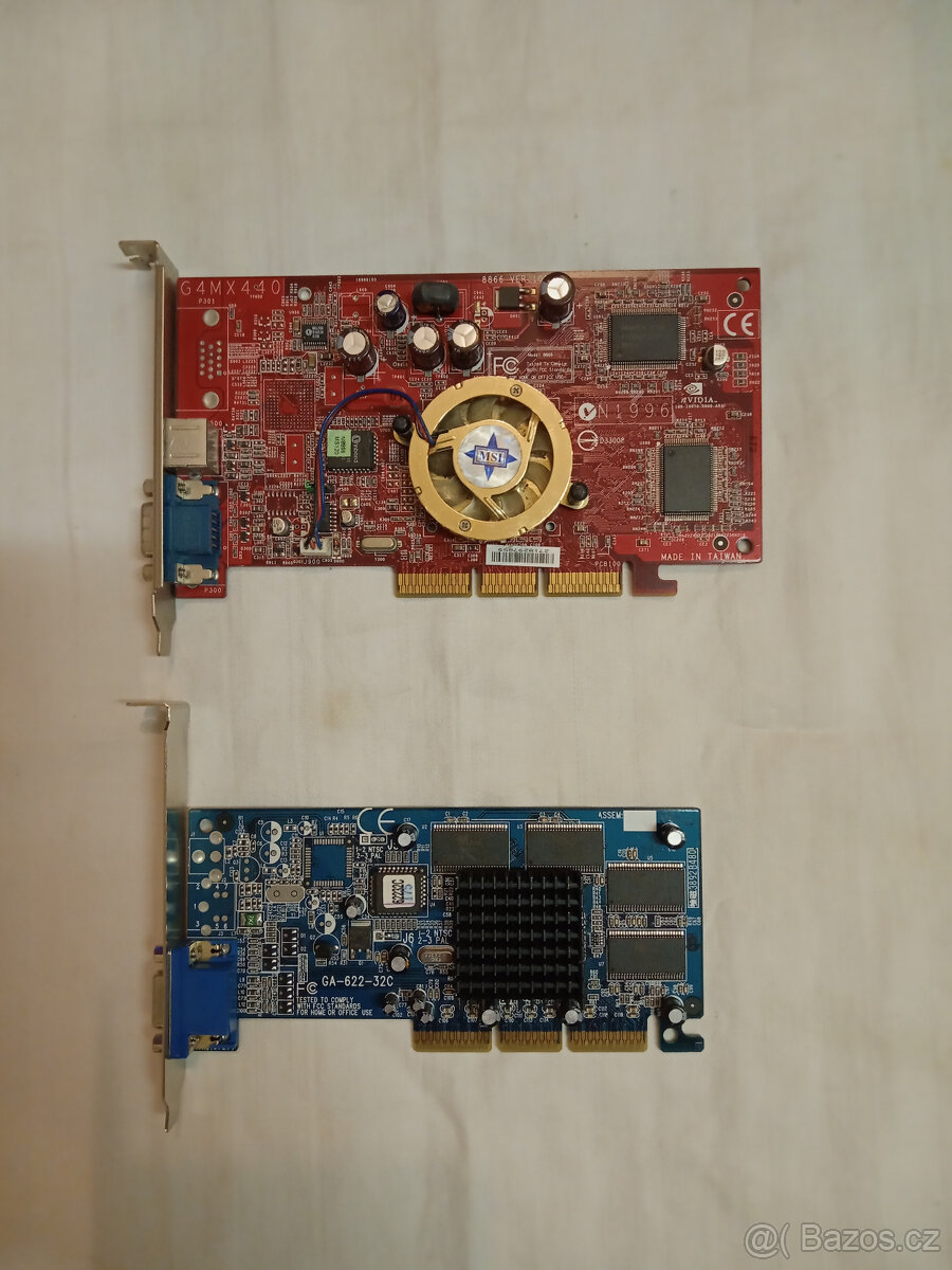 Grafické karty AGP. - 4