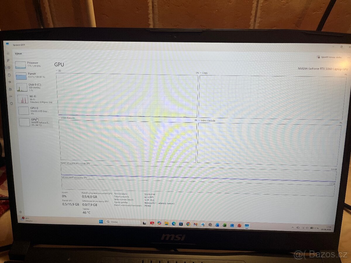 Herní notebook MSI Katana 17 HX - 4