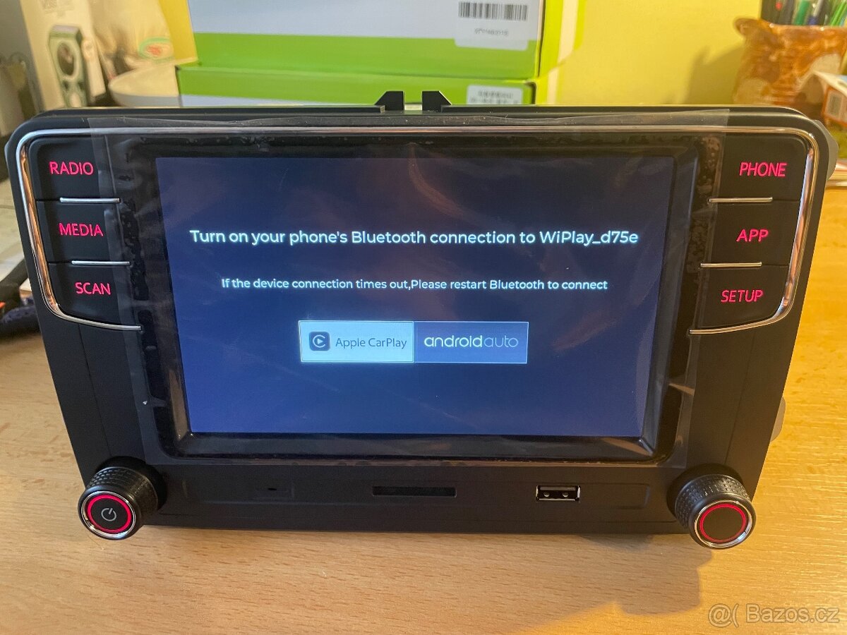 VW AUTORÁDIO RCD-360PRO3, BT, WIRELESS CARPLAY, ANDROID AUTO - 4
