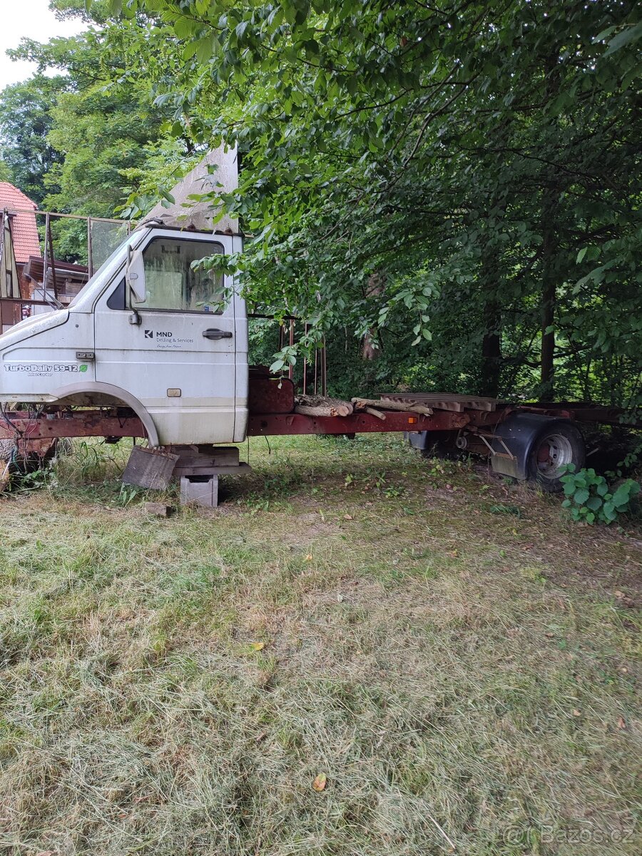 Iveco 59-12, 2.5 Td valník/odtahovka -sklápěcí korba