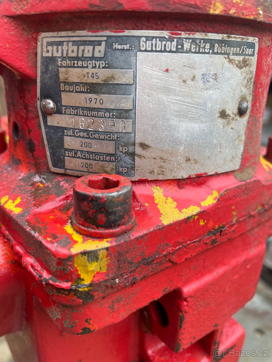 Převodovka Gutbrod T 45 - Vari - Terra - 4