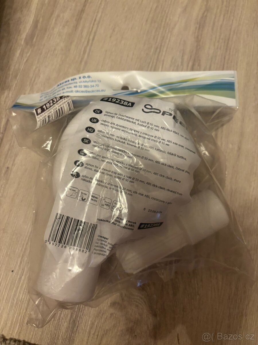 Sprchový sifon nový nepoužitý - 4