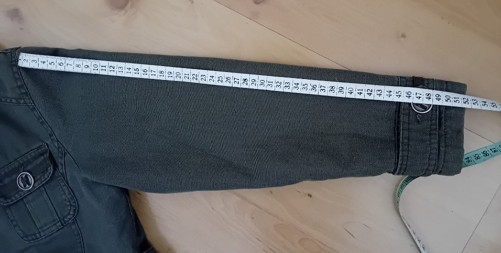 Dívčí kabátek khaki - 4