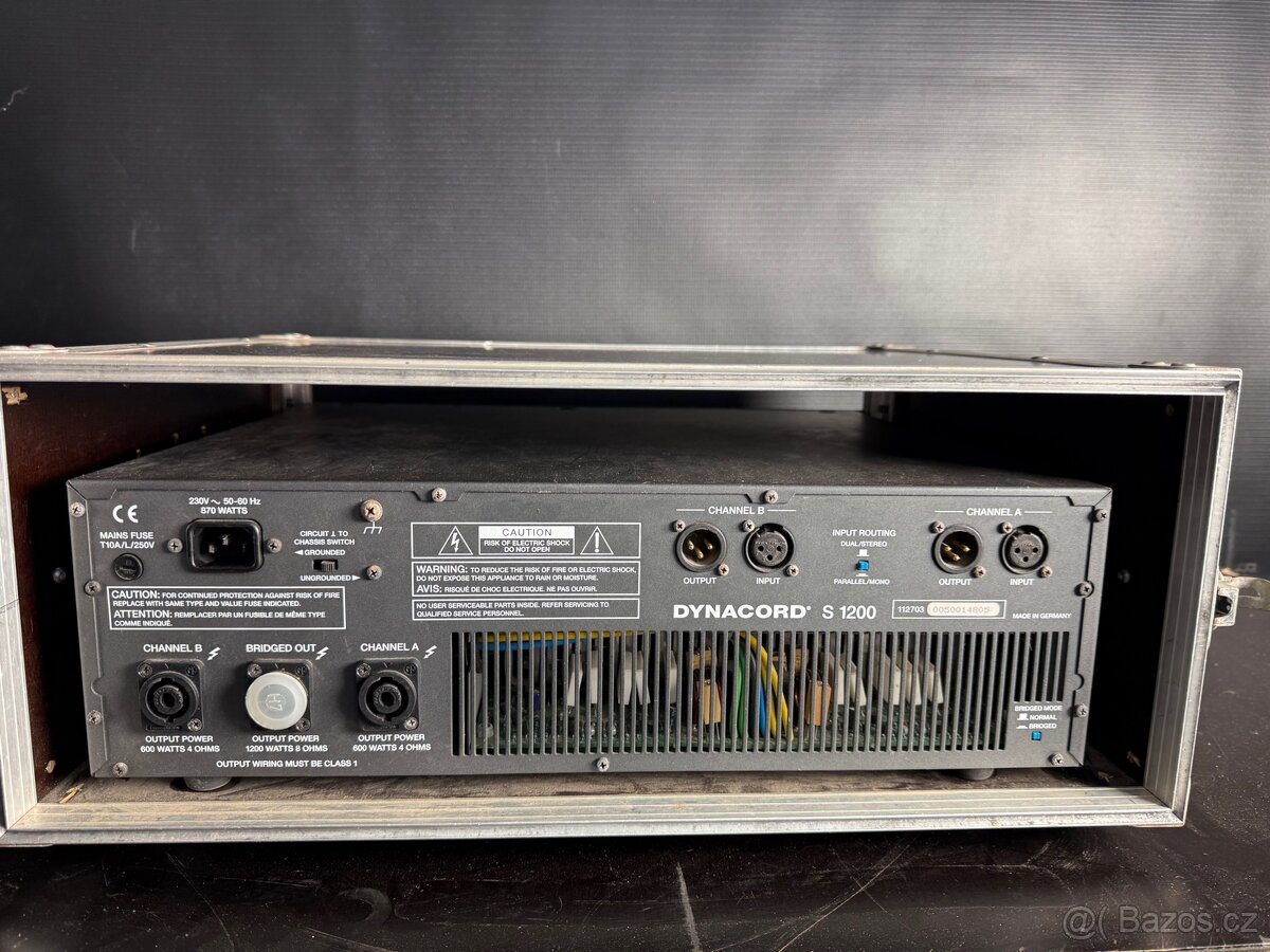 Dynacord CL 1200 Linear Precision Power Amplifier - 4