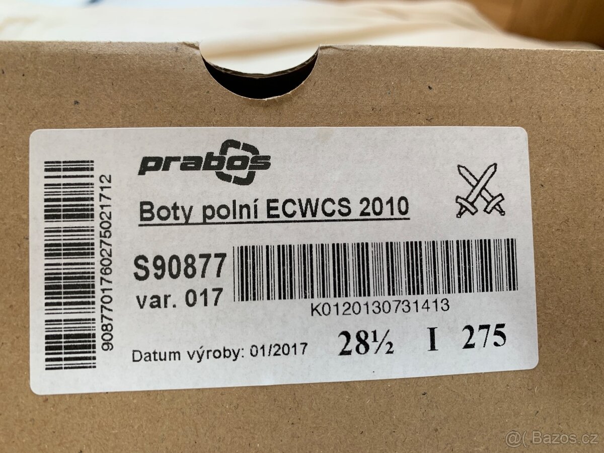 NOVÉ VOJENSKÉ ECWCS GORETEXOVÉ KANADY velikost 28,5 a 29,5 - 4
