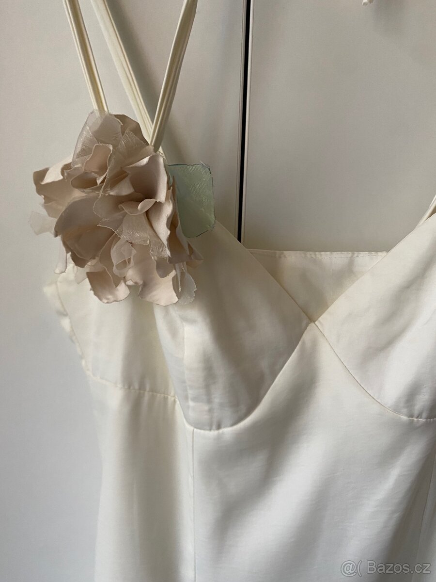 Plesové, imatrikulační,svatební, popůlnoční šaty vel.36/38 - 4