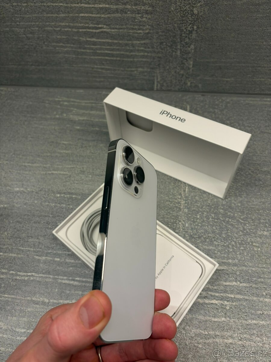 iPhone 14 Pro, 256 GB, Silver / Bílý - PERFEKTNÍ STAV - 4