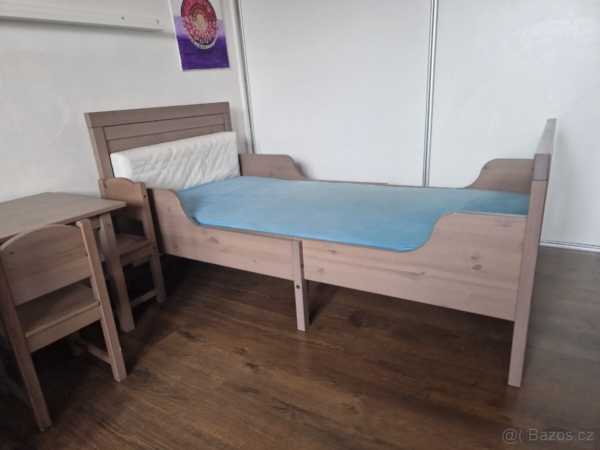 Dětské rostoucí postele a stolek s židličkami - 4