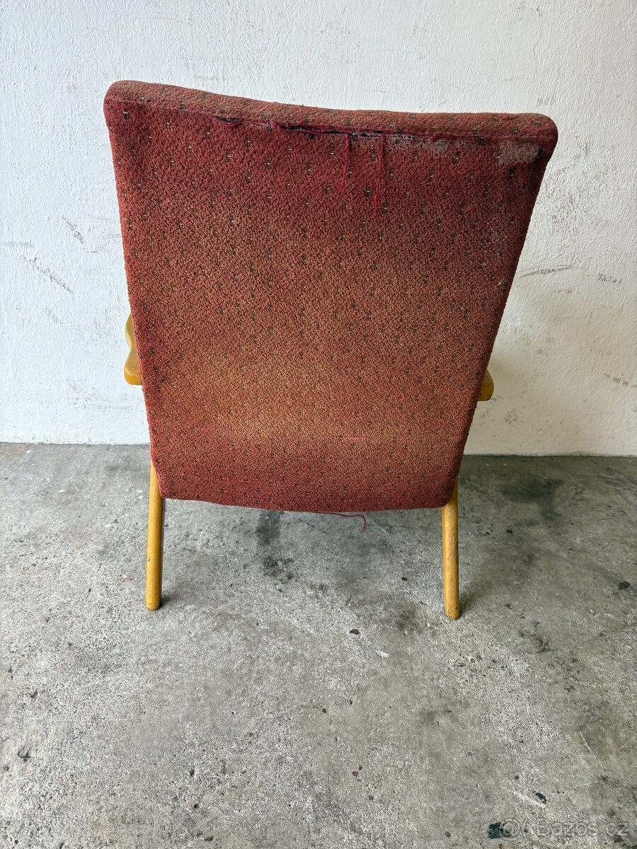 Retro křeslo Ton - 4