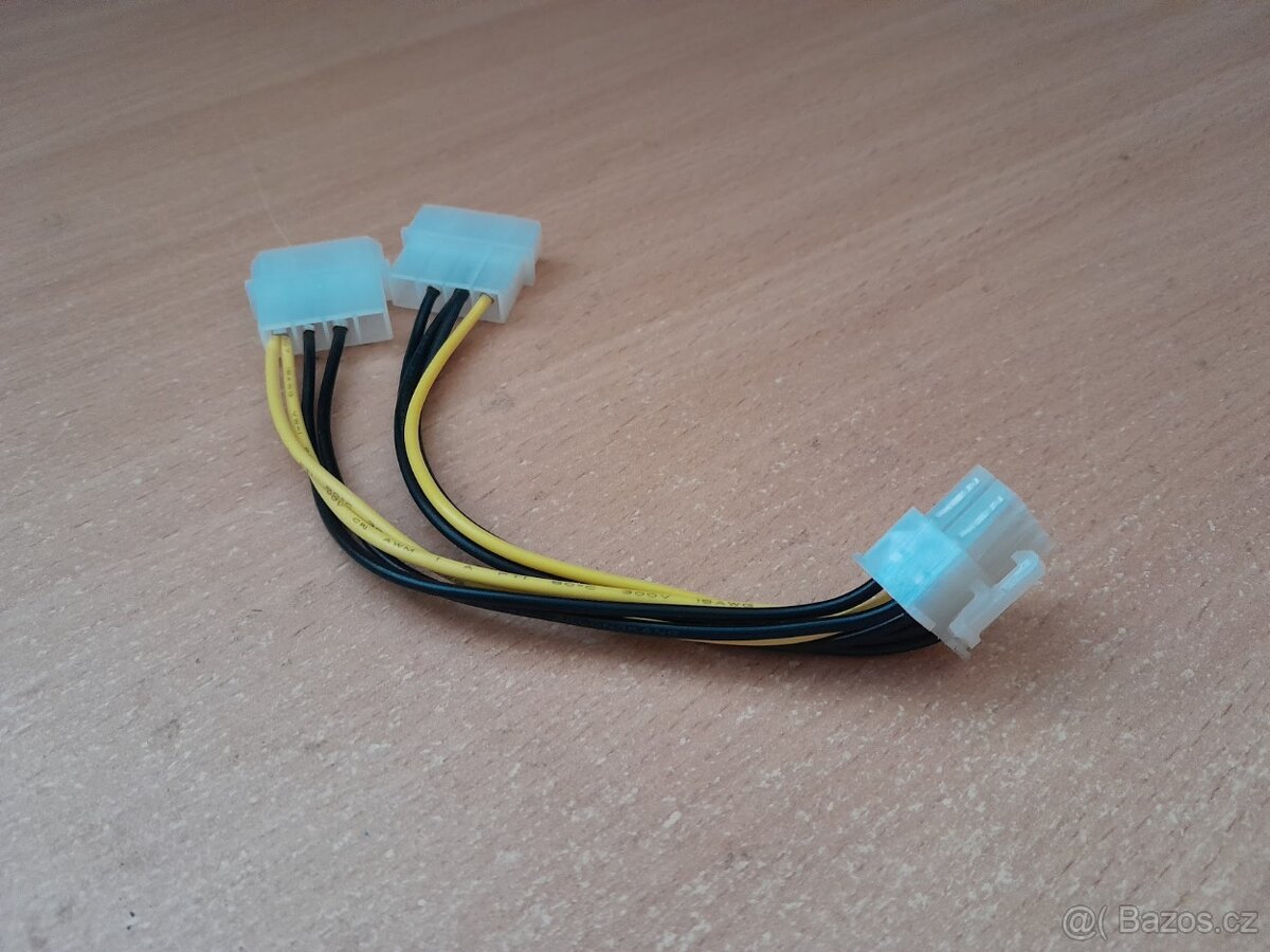 MOLEX KABEL REDUKCE 2x NA 8PIN IHNED K PRODEJI - 4