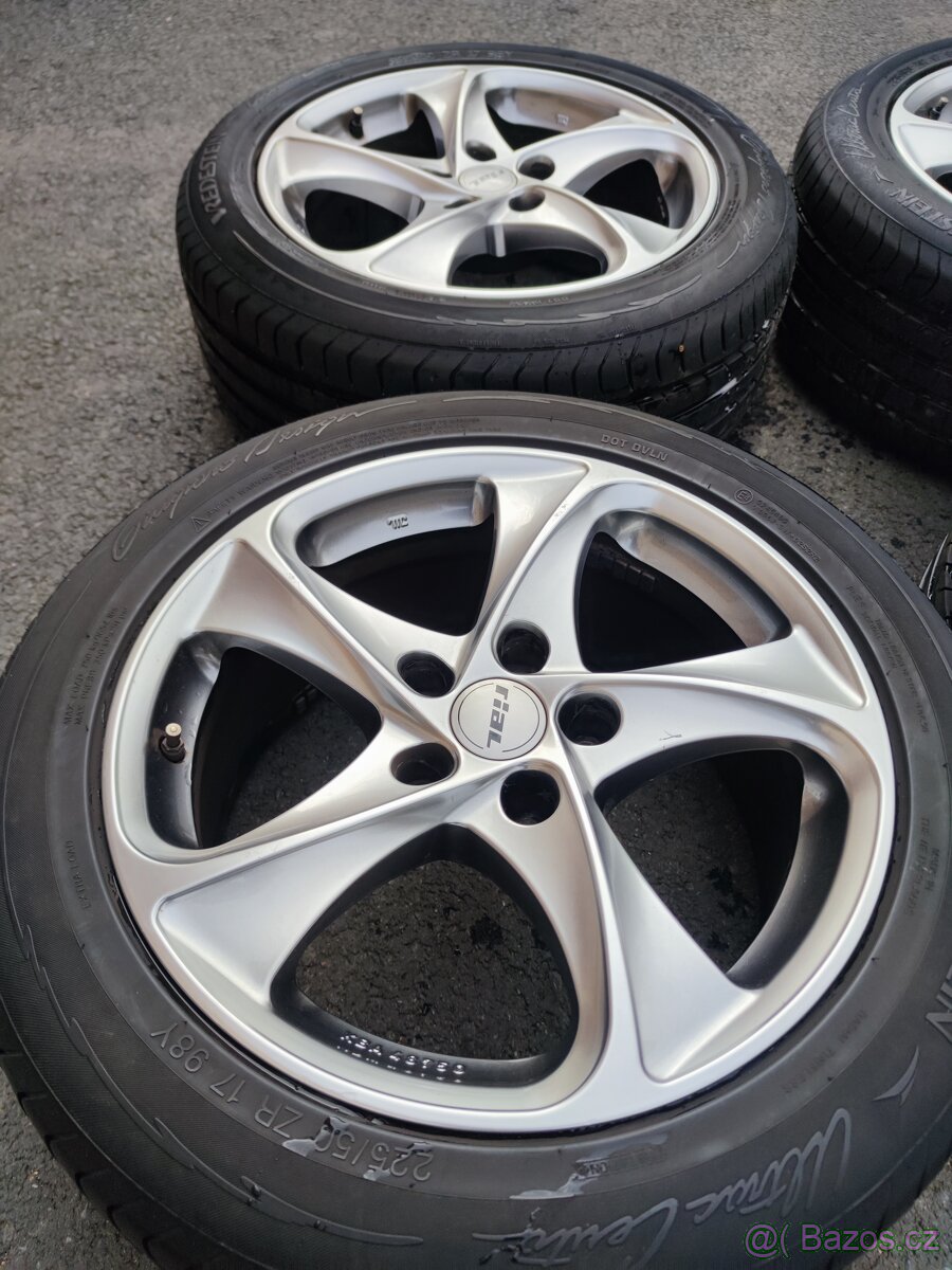 Alu kola 5x120 R17 225/50 - 4