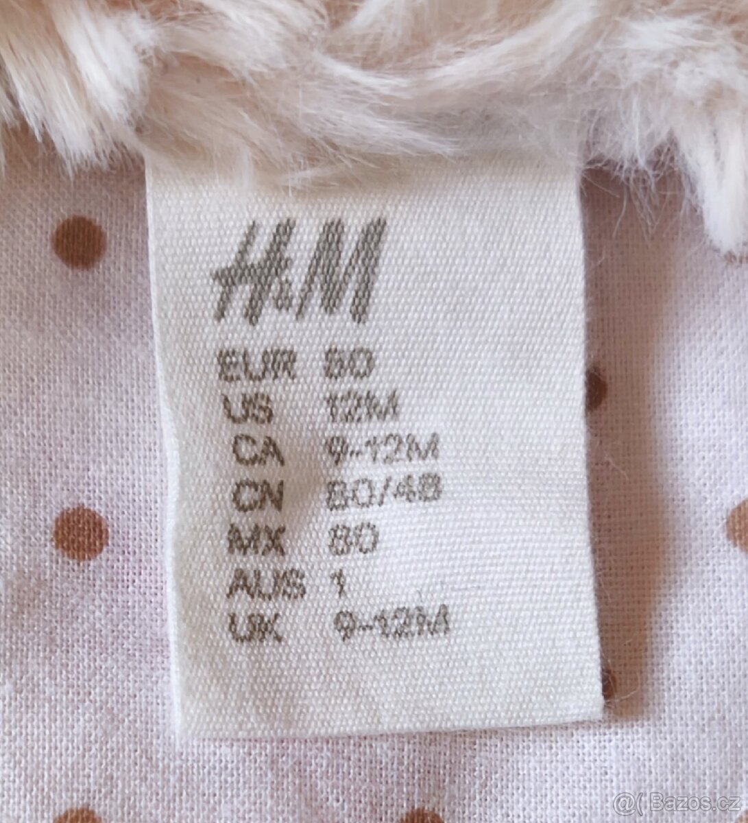 Dětské teplá vesta 9-12 měsíců - 4