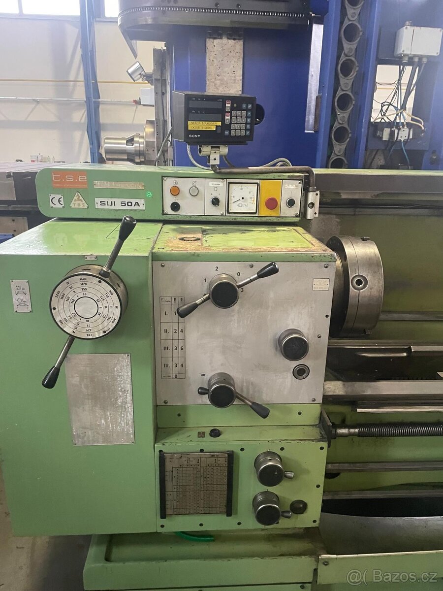 Soustruh SUI 50 A/2000 - 4