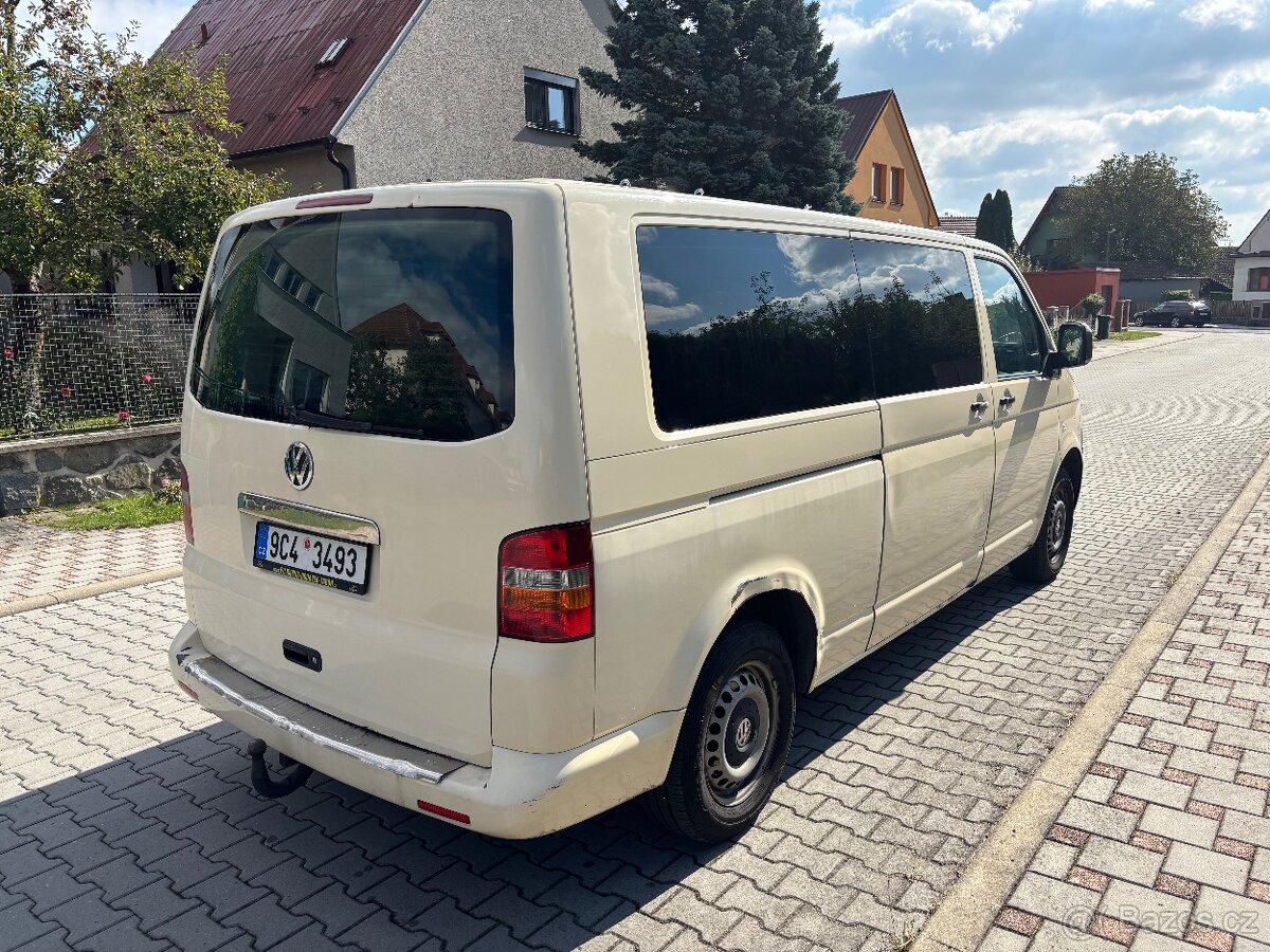 VW Transporter BUS 8mist 1.9tdi 75kw Long - 4