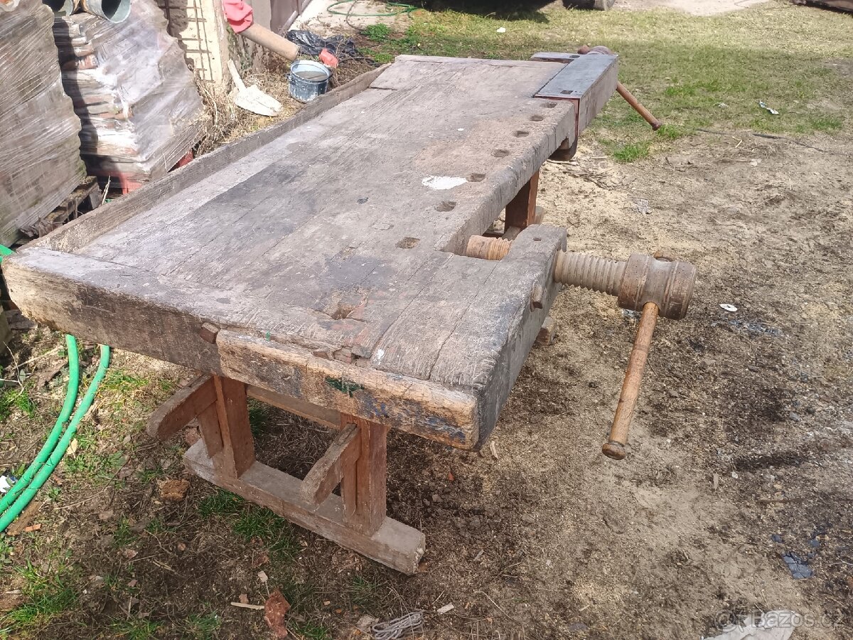 Truhlářský ponk, hoblice - 4