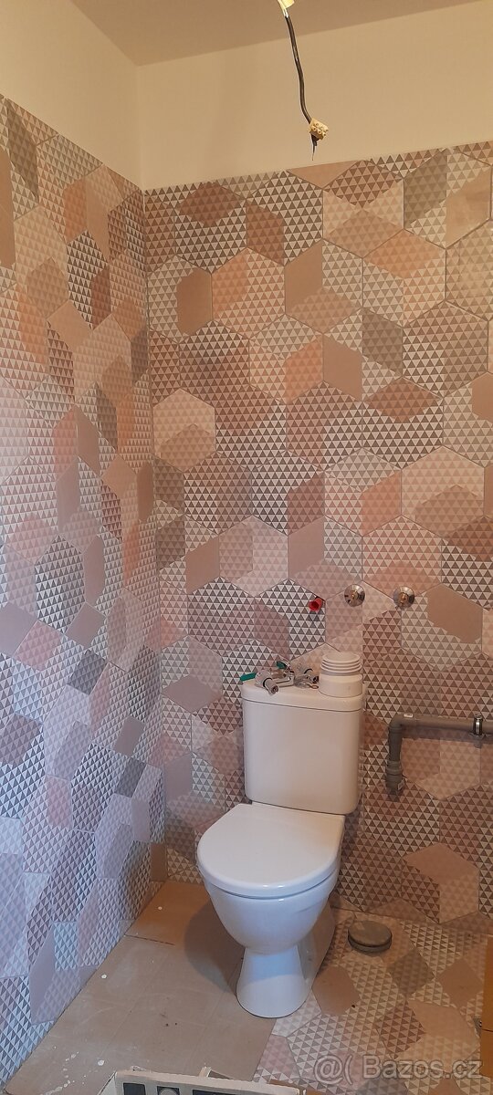 Dlažba/obklad hexagon Peonia Rosa - 4