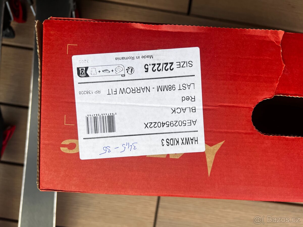 Atomic Redster 100 cm + boty 22/22,5 + Leki - 4