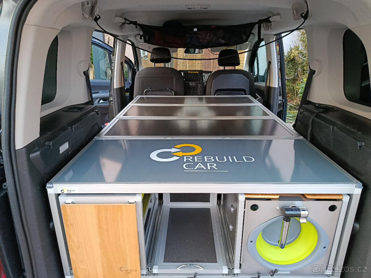 Obytná vestavba do auta Rifter, Berlingo, Proace.. - 4