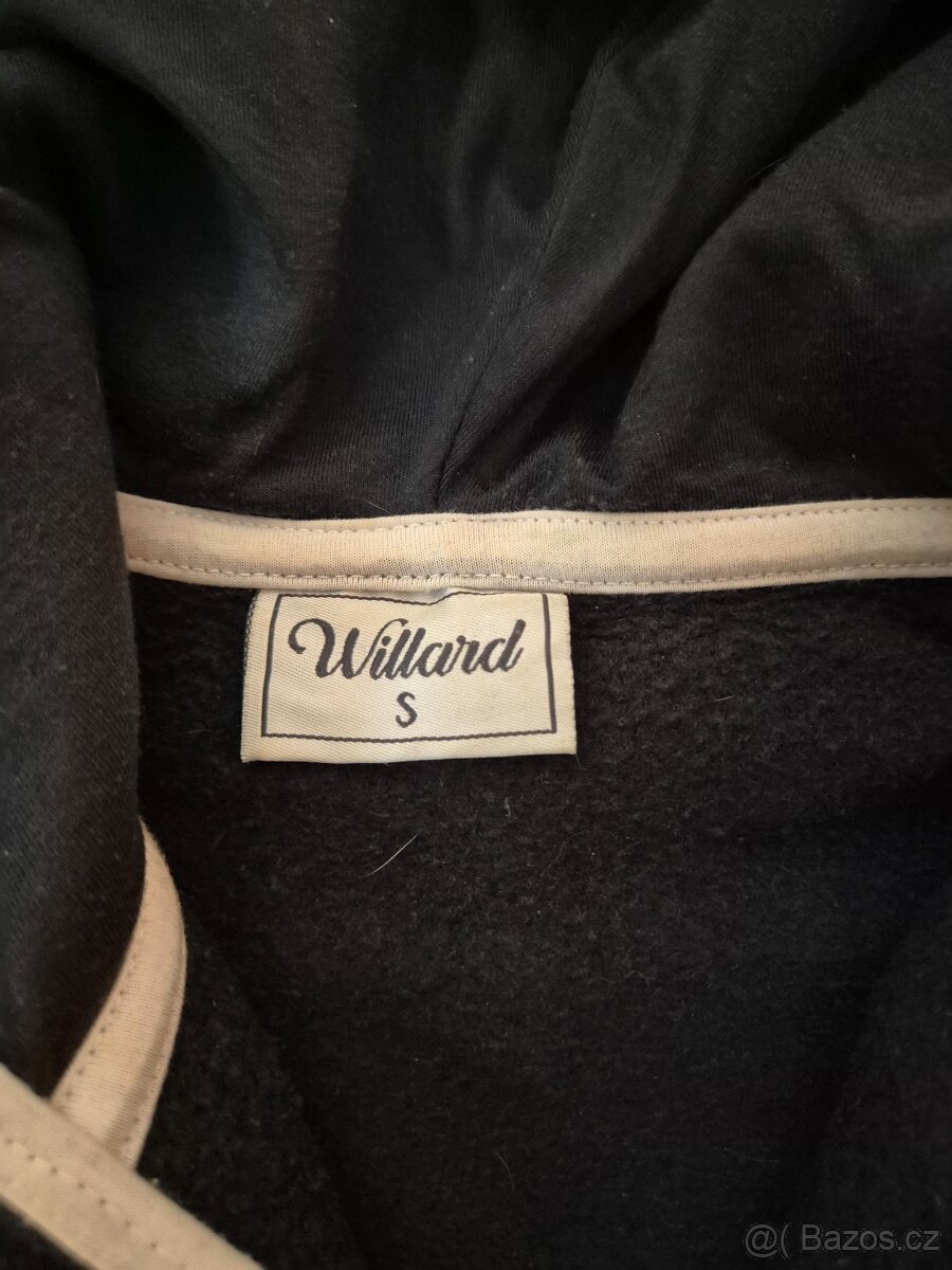 Modrá mikina s kapucí na zip willard v.S ... cca 164 - 4