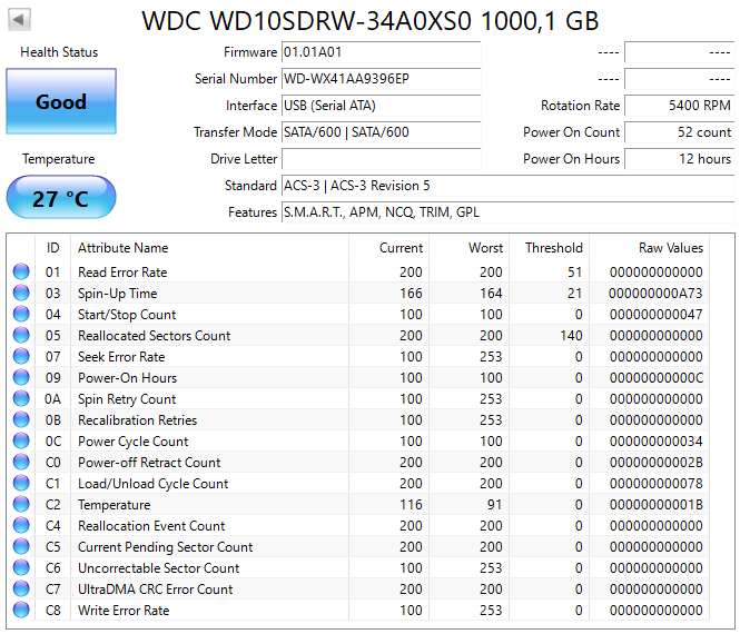 Externý 2,5" HDD WD / Seagate / Toshiba 1TB - 4
