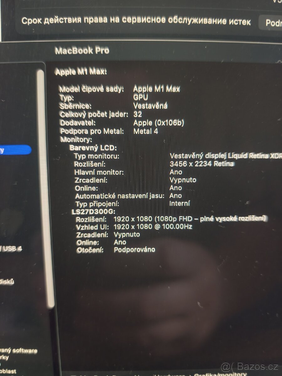 Vyměním nebo prodám macbook pro 16 m1 max - 4